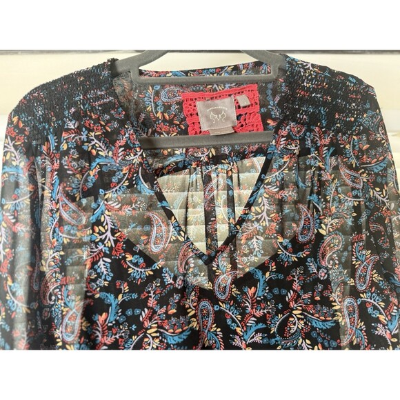 Anthropologie Virginia Day Tripper Dress Lined Smocked Waist Size Small - Picture 12 of 14